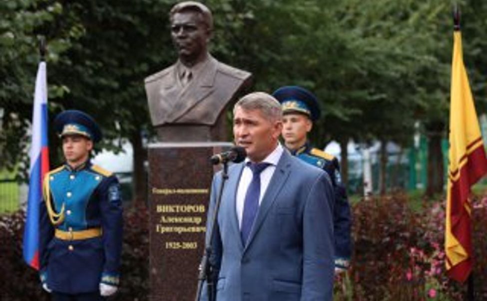 В год 80-летия Победы в Цивильском округе открыли памятник герою Великой Отечественной войны