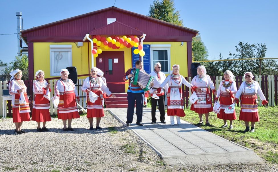 В Канашском округе открылись сразу 2 новых фельдшерско‑акушерских пункта