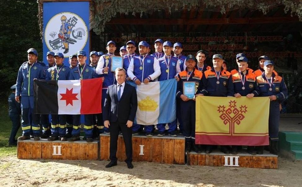 Спасатели МЧС Чувашии — первые в природной среде и в тройке сильнейших ПФО