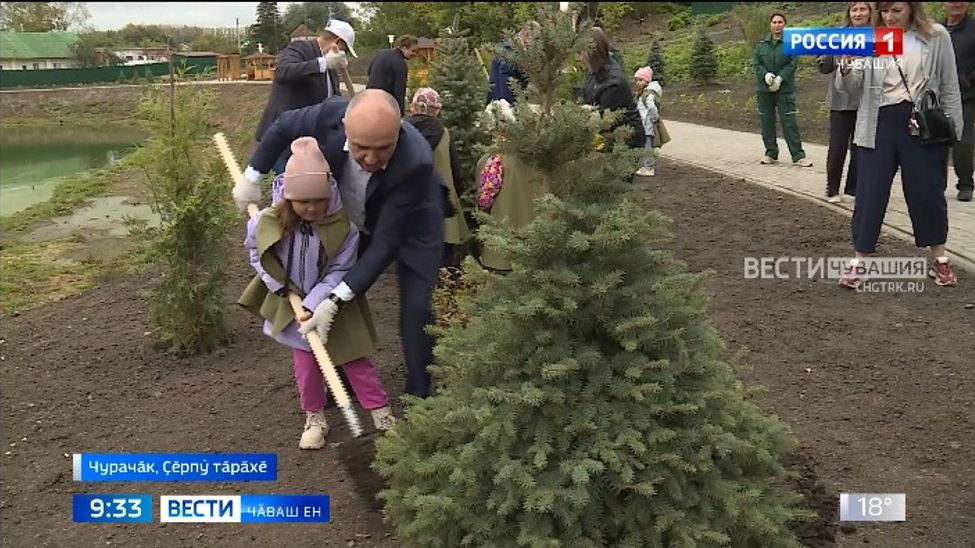 Чурачӑк ҫулран-ҫул илемленсе, пуянланса пырать