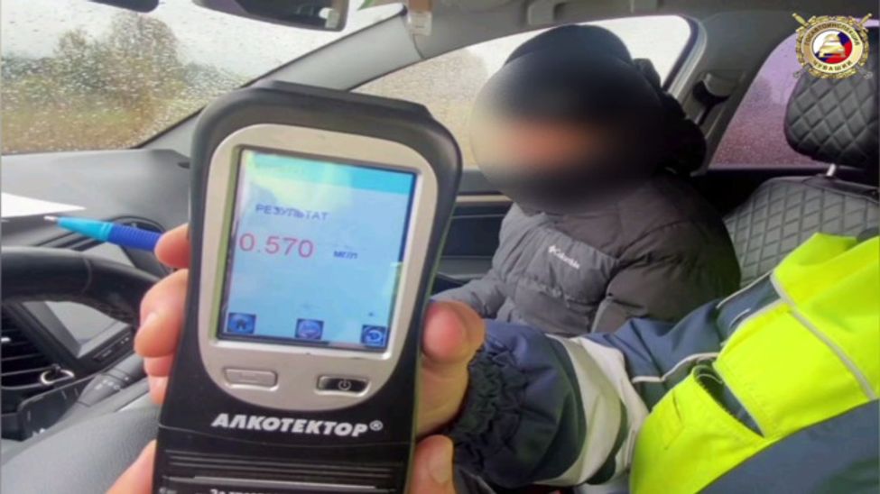 В Чувашии рейд "Нетрезвый водитель" выявил десятки нарушителей