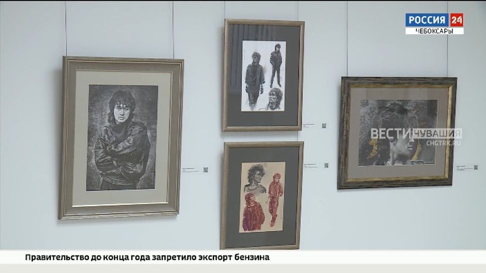 В Чувашском художественном музее открылась выставка Анны Бубновой "Лица в деталях"