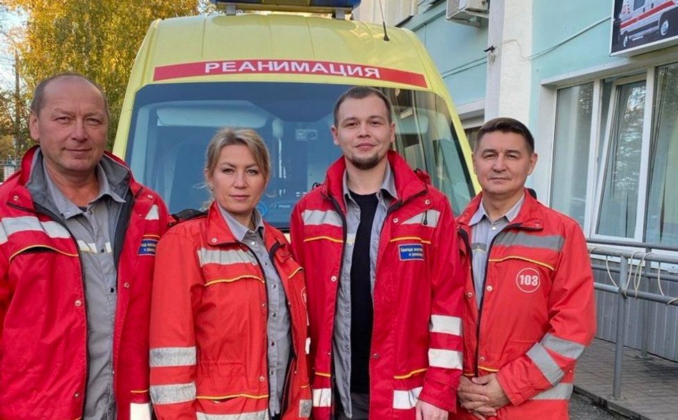 Бригада скорой помощи в Чебоксарах спасла пациента в состоянии клинической смерти