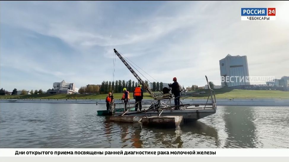 Чебоксарские фонтаны уходят на "зимние каникулы"