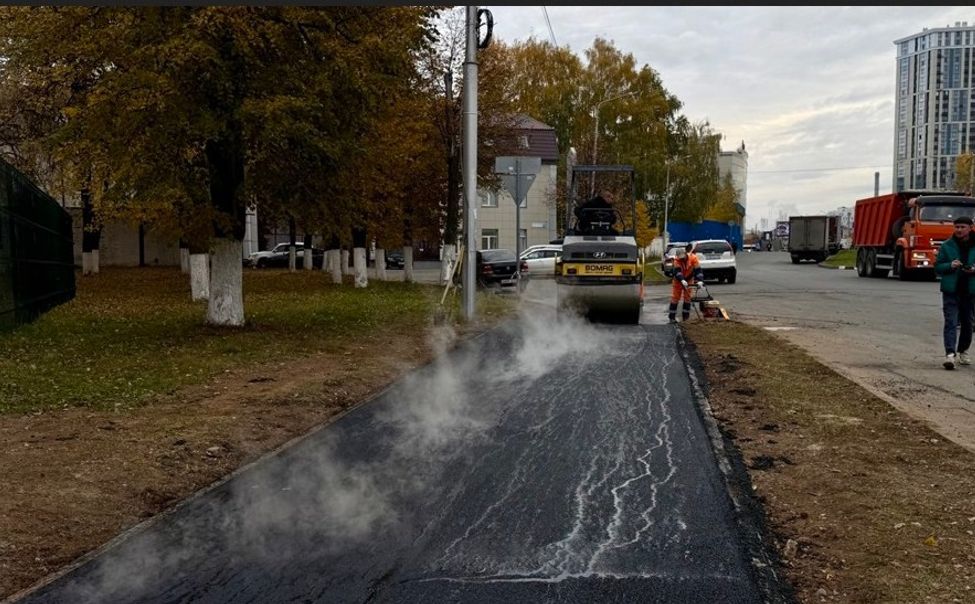 В Чебоксарах обещают до конца ноября отремонтировать тротуары