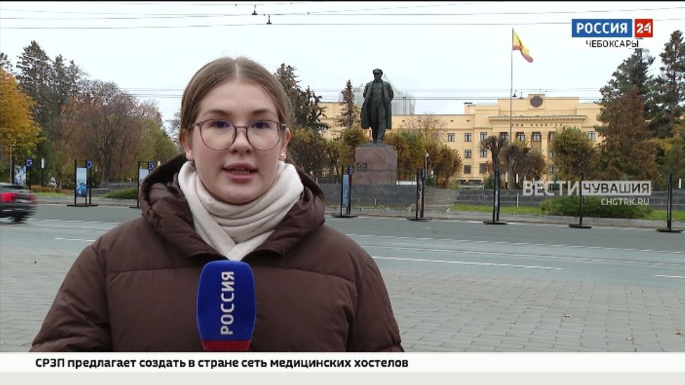 Ленин без ёлок: полувековые хвойные деревья в центре Чебоксар заменили молодыми 