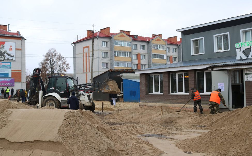 Контроль ускорил темпы  благоустройства в Ядрине и Цивильске