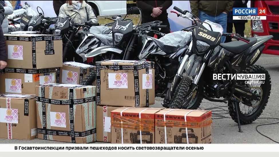 Из Чувашии ушла 55-я партия гуманитарного груза