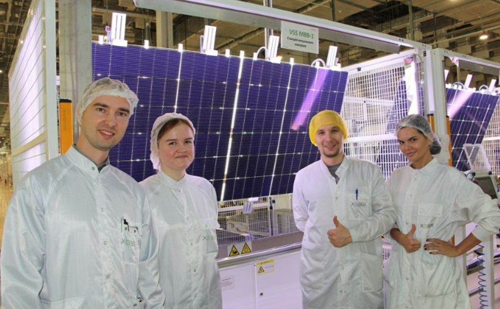 Пятимиллионный солнечный модуль "Хевел" из Новочебоксарска отправится в Чеченскую Республику