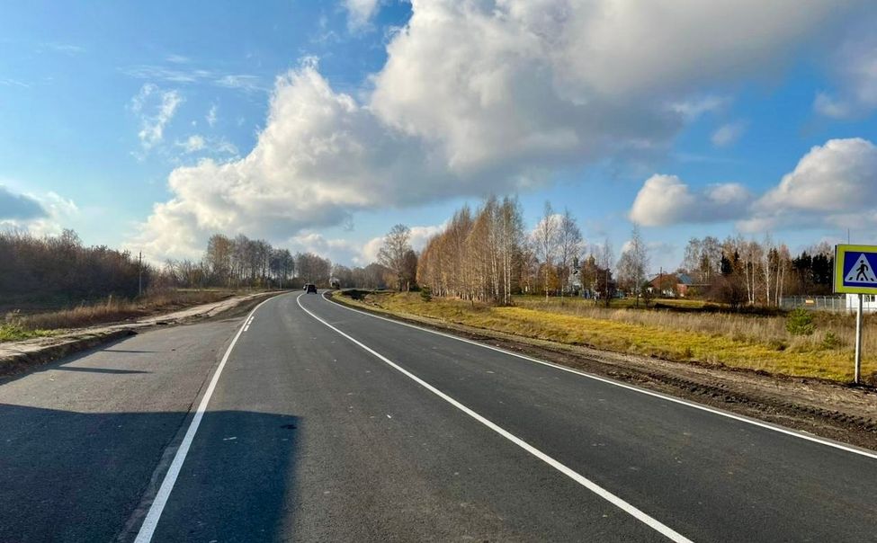 В Чувашии автодорогу "Аниш" по нацпроекту отремонтировали вдвое быстрее