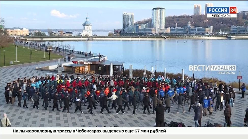 В Чебоксарах Хоровод дружбы объединил более 400 студентов