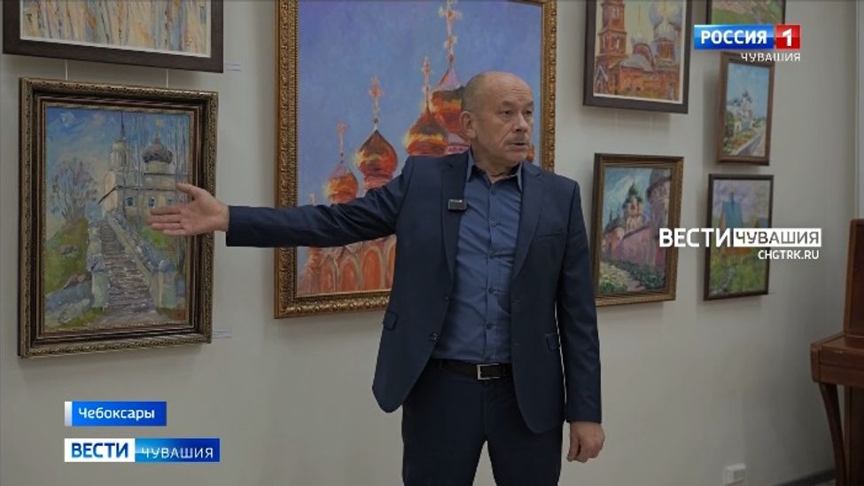 В КВЦ «Радуга» представлены сразу 100 атмосферных полотен Станислава Воронова