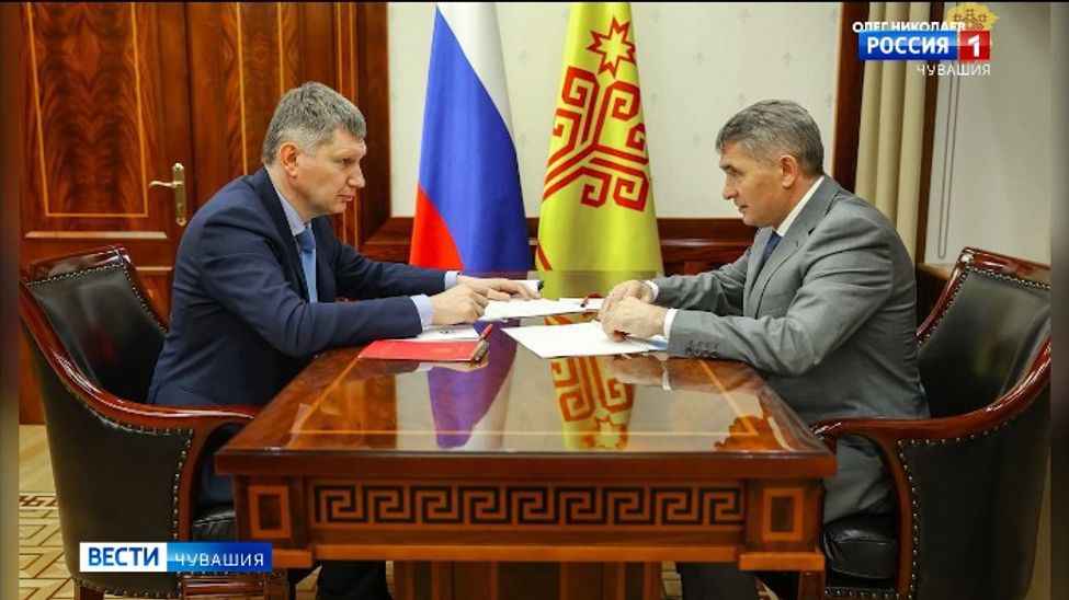 Глава Чувашии доложил Максиму Решетникову о развитии туризма