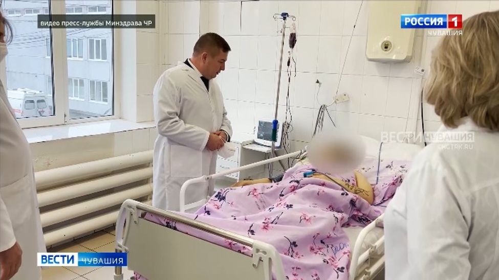 Медики следят за состоянием пострадавших при атаке БПЛА в Чебоксарах 