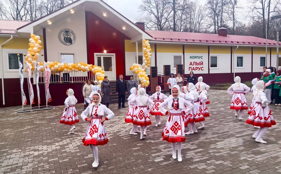 В детском санатории "Лесная сказка" открыли новый корпус на 48 человек