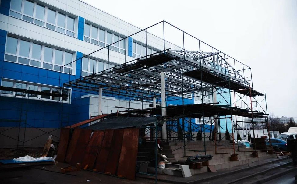 Чебоксарская школа № 22 отремонтирована более чем на 80%