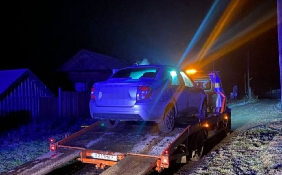 В Ядринском округе госавтоинспекторы поймали пьяного водителя