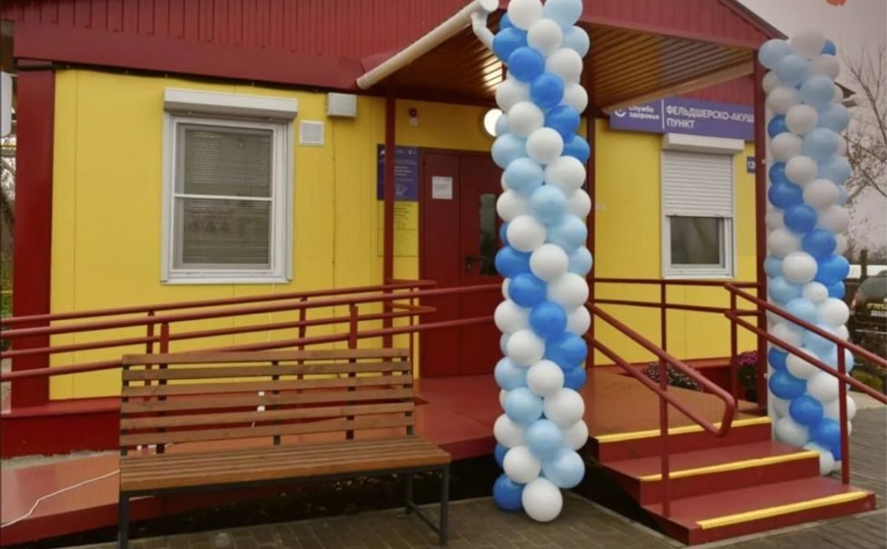 В селах Батыревского округа построили амбулатории