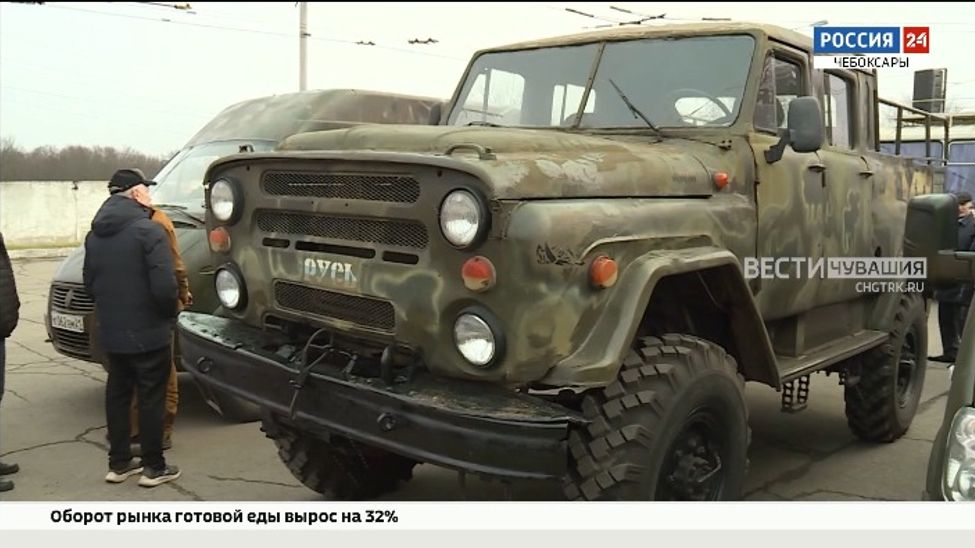 Сегодня из Чувашии в новые регионы России ушло 90 тонн гумгруза