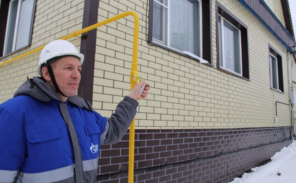 В поселке Ясная Поляна Батыревского округа газифицировали первые дома