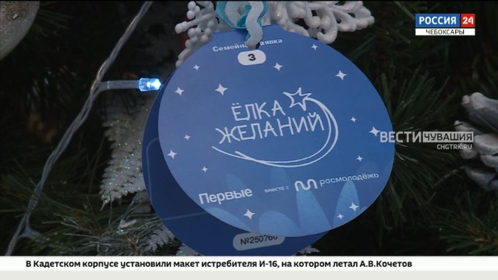 Олег Николаев дал старт новогодней благотворительной акции "Ёлка желаний"