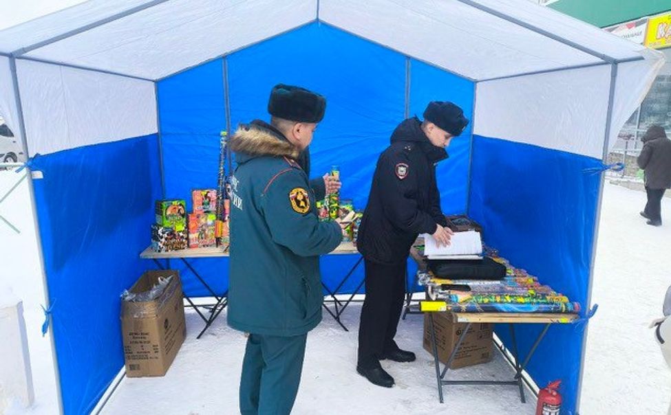 В Новочебоксарске выявили нарушения при проверке торговых точек, осуществляющих продажу  пиротехники