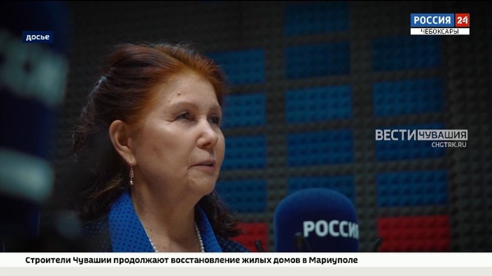 70-летие отмечает ведущая программ "Радио Чувашии" Маргарита Кабетова