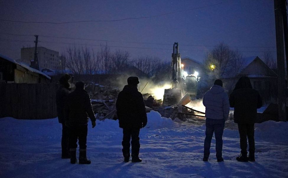В Альгешево снесли шесть незаконных построек