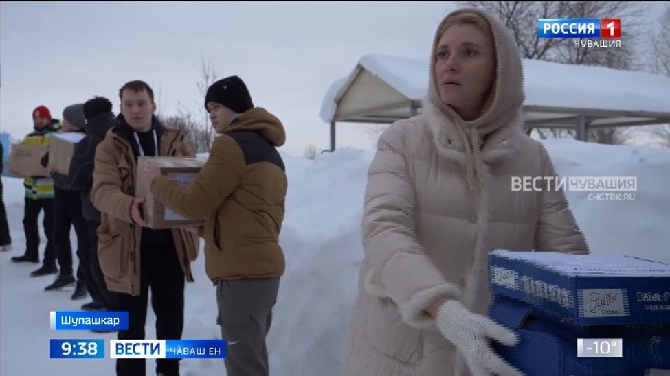 Республикӑран ҫӗнӗ регионсенчи госпитальсене гуманитари пулӑшӑвӗ ӑсатрӗҫ