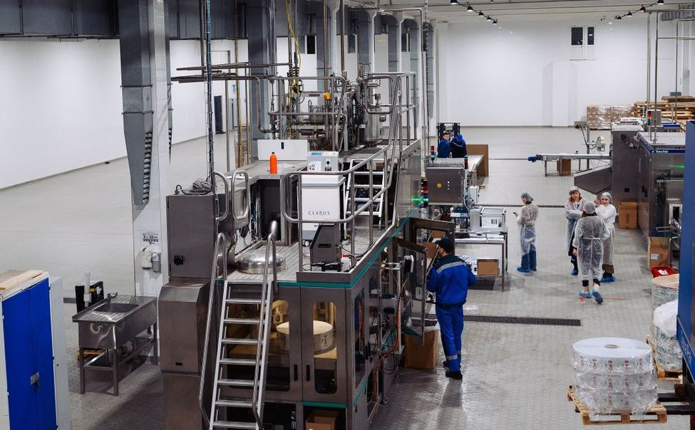 Чебоксарский молокозавод запустил новый цех приемки молока