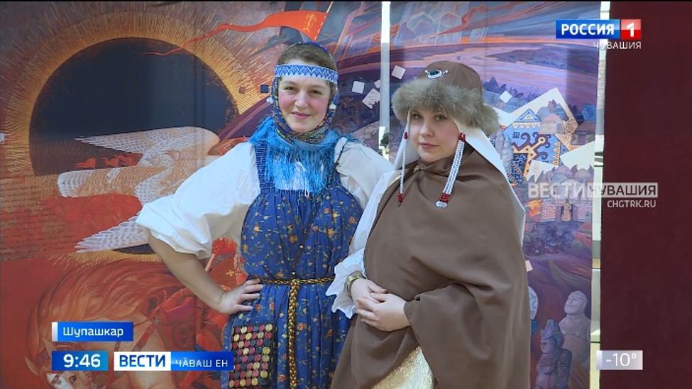 Чӑваш наци музейӗнче "Игорь полкӗ ҫинчен хунӑ сӑмах" куҫса ҫӳрекен курав уҫӑлчӗ