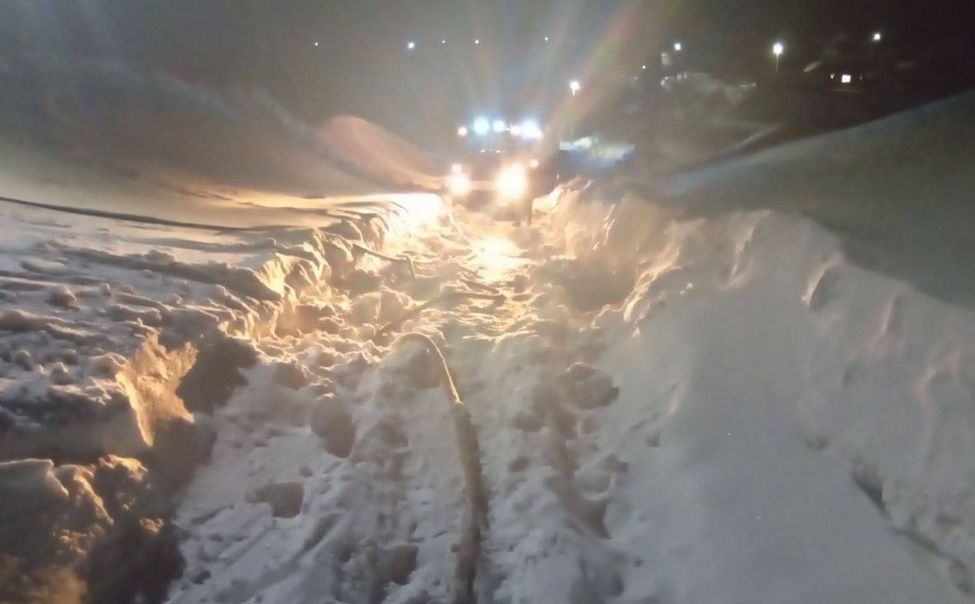В Аликовском районе из‑за нерасчищенной дороги пожарные не смогли подъехать к месту возгорания