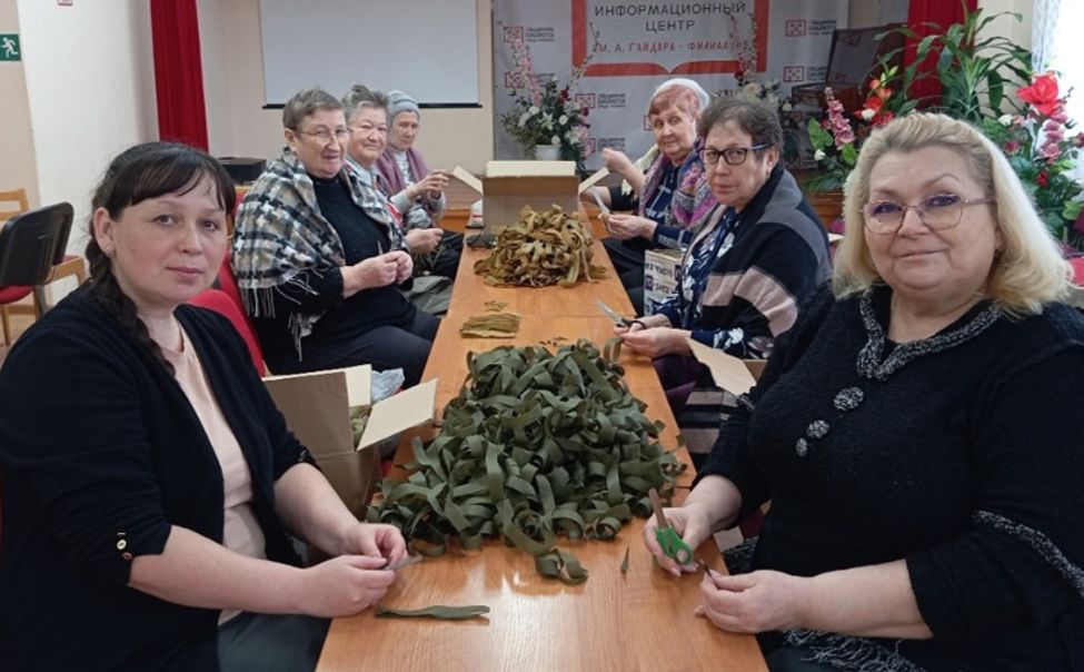 Чебоксарцы оказывают помощь военнослужащим