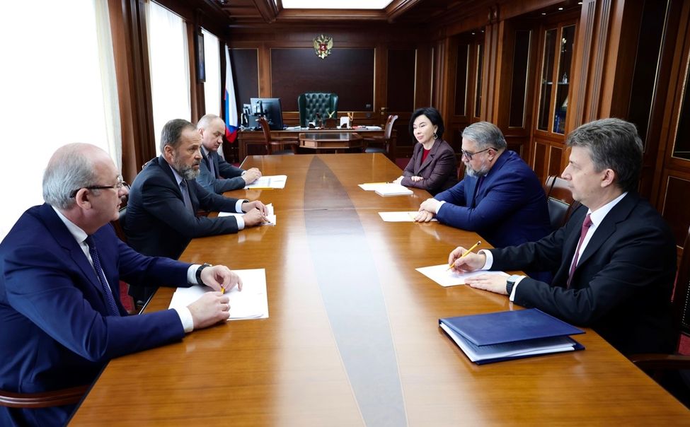 Игорь Комаров провел рабочую встречу с новым начальником Банка России