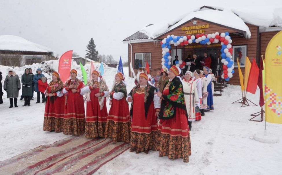 В Шумерлинском округе открыли новый клуб