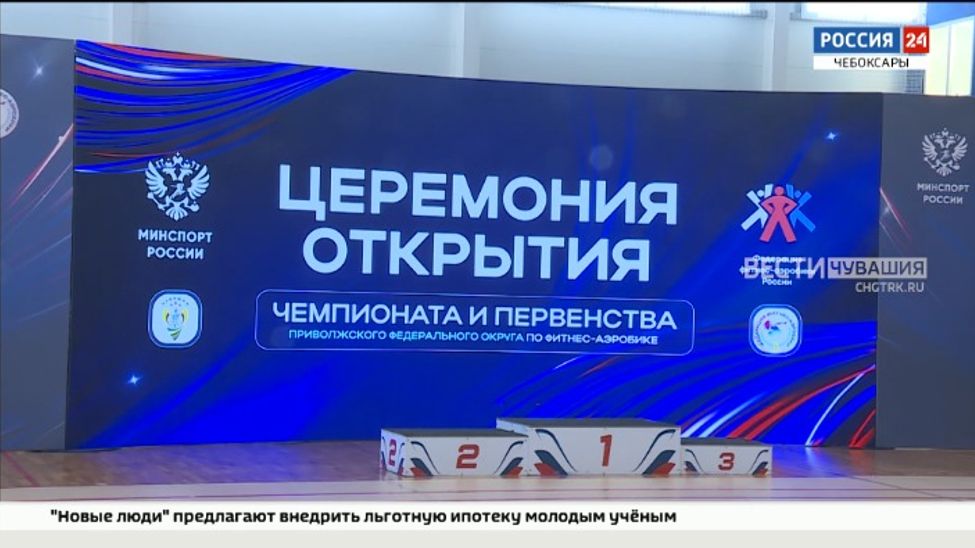 В Чебоксарах стартовали Чемпионат и Первенство по фитнес-аэробике