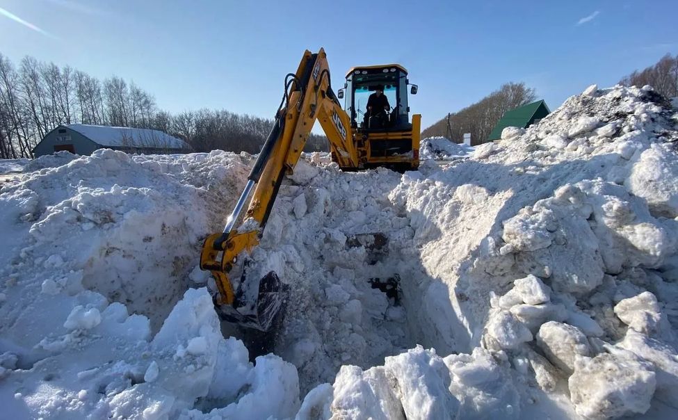 Дороги в Чувашии активно готовят к весеннему паводку