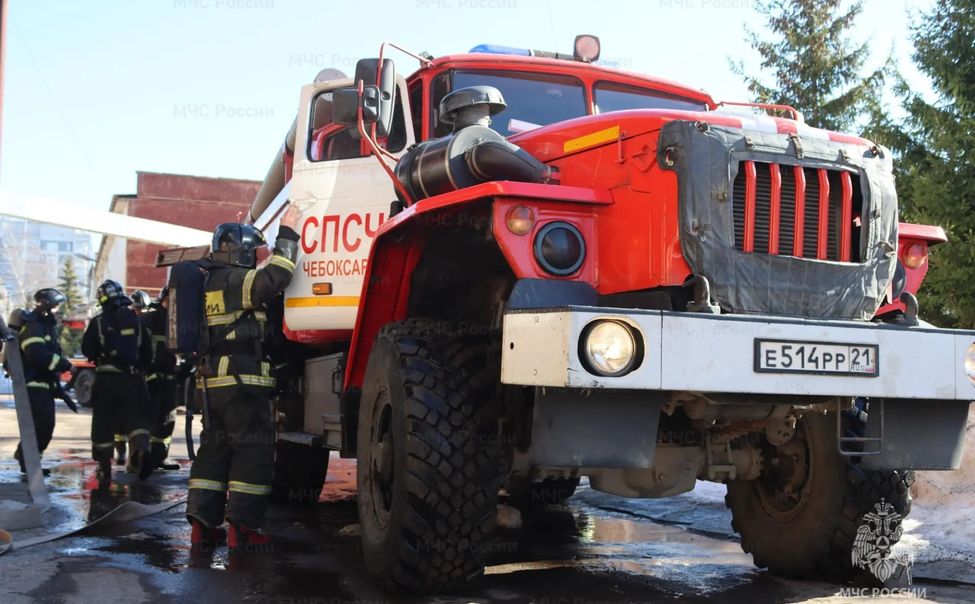 Пожарные успешно провели учения на фабрике