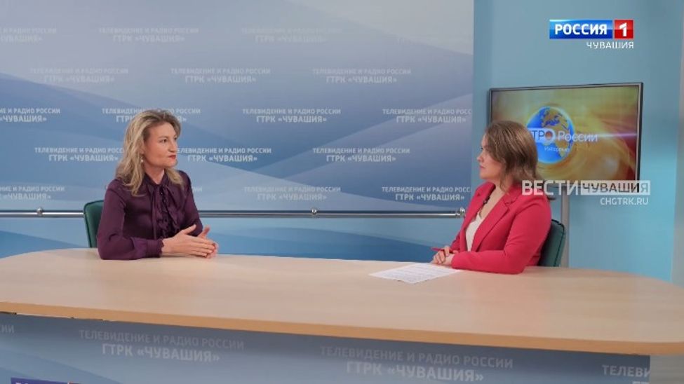 Вести. Интервью на чувашском языке. Марина Карягина. Выпуск от 15.05.2023