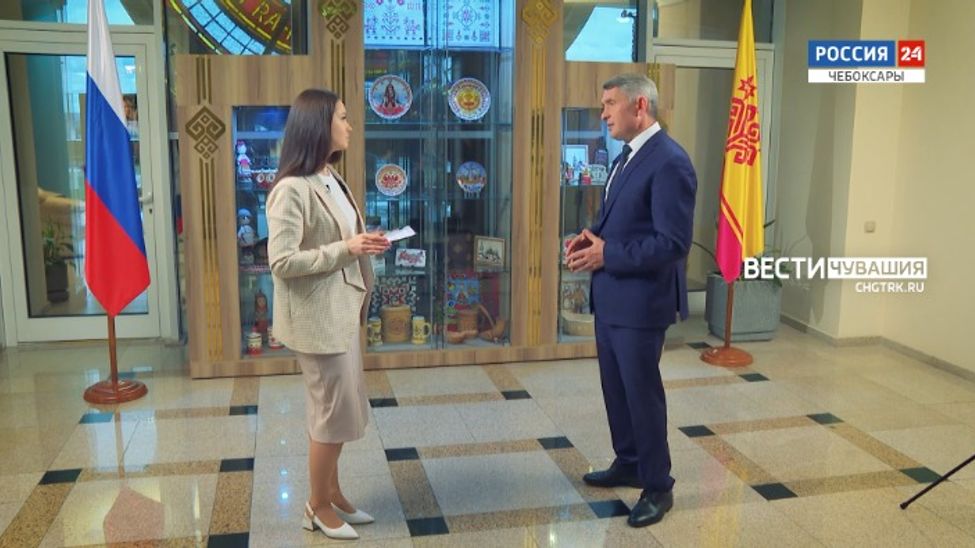Итоги с Главой Чувашской Республики Олегом Николаевым. Июль 2023