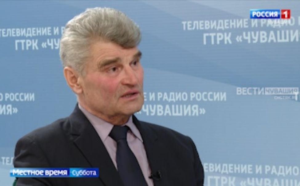 Вести. Интервью на чувашском языке. Генрих Васильев. Эфир от 08.03.2025