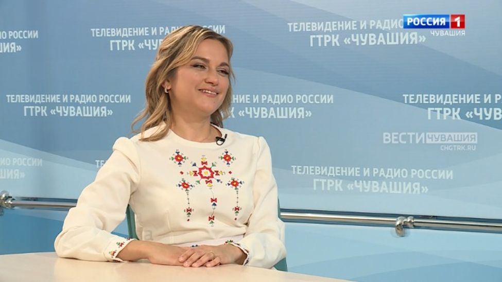 Вести. Интервью на чувашском языке. Екатерина Лашманова. Эфир от 16.08.2025