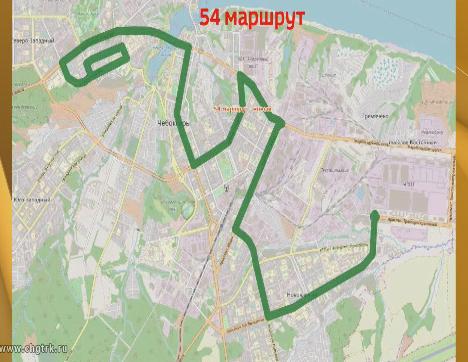 Новые маршруты города Чебоксары: 52, 54, 41, 12