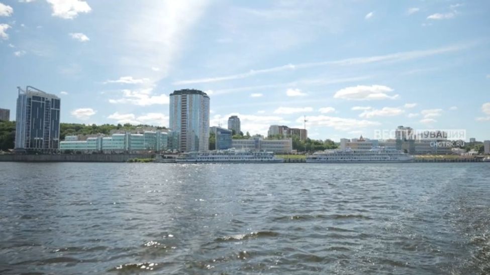 Чебоксары-555. Было - стало. Чебоксарский речной порт