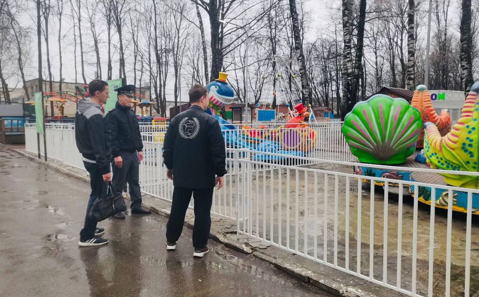 В чебоксарском парке Николаева проверили техническое состояние аттракционов