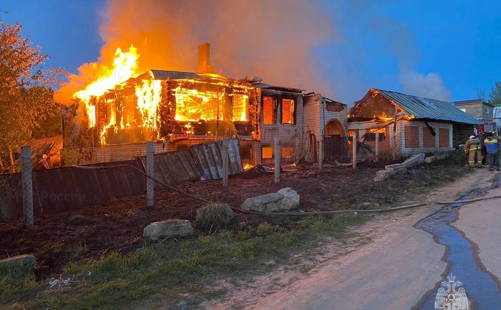 За выходные в Чувашии горели 3 дома
