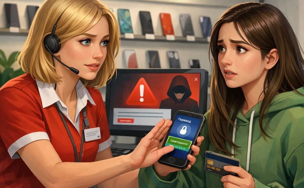 Работница салона сотовой связи в Чебоксарах предотвратила мошенничество 