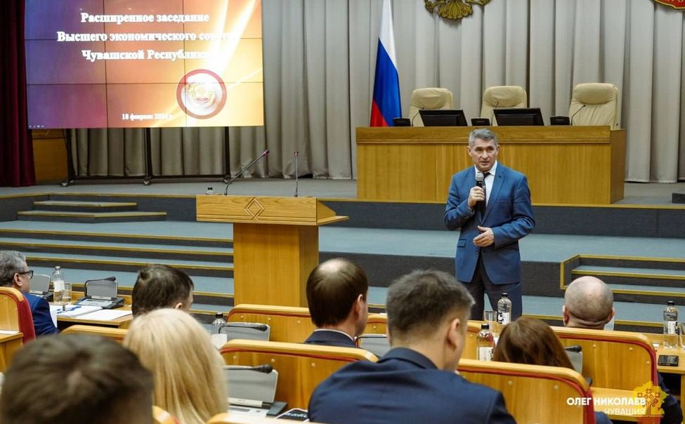 Глава Чувашии подвел итоги прошедшего года на расширенном заседании 