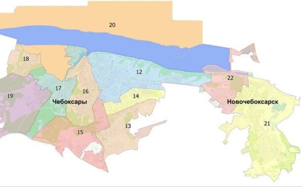 В Чувашии утвердили новую схему одномандатных избирательных округов для выборов 2026 года