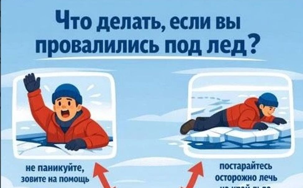 Новочебоксарцам напоминают правила ледовой безопасности